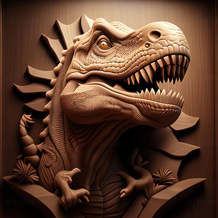 3D модель Динозавр Герти (STL)